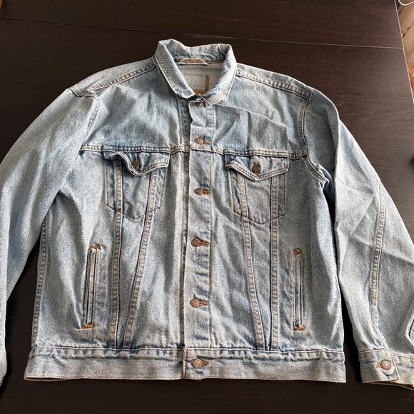 Vintage Mens Levis Made In USA Denim Trucker Jacket Large 70507-4890 - Picture 1 of 9